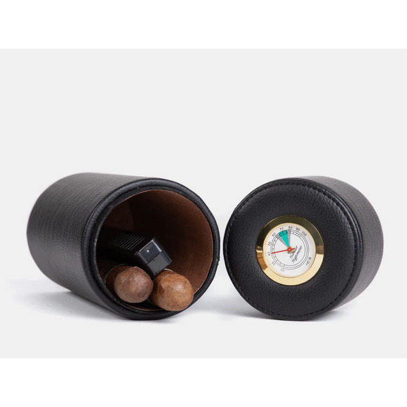 Sigarx Travel Humidor - Stylish & Portable for 5 Cigars (Cedar Wood Interior) - Picture 3 of 9